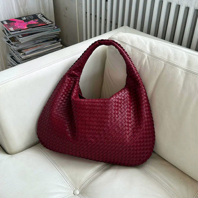 Sac à bandoulière design tissé pour femmes