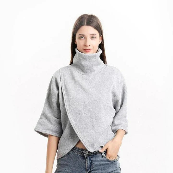 Pull Poncho Femme | Chaud