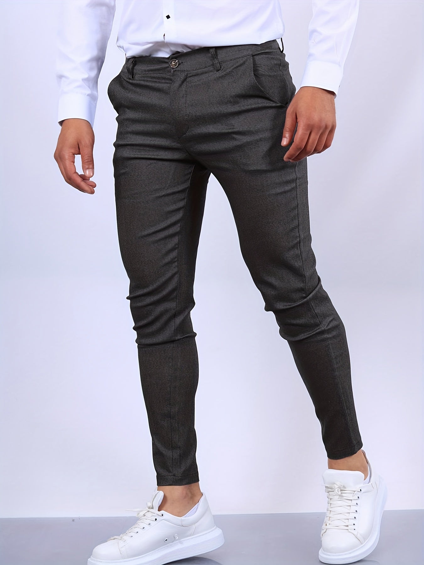 Pantalon d'affaires slim pour hommes | Trouser