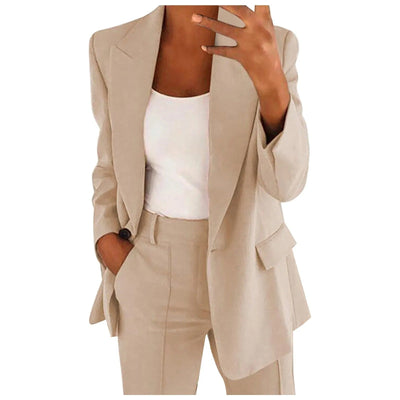 Ensemble de tailleur décontracté pour femmes