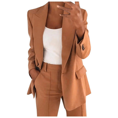 Ensemble de tailleur décontracté pour femmes