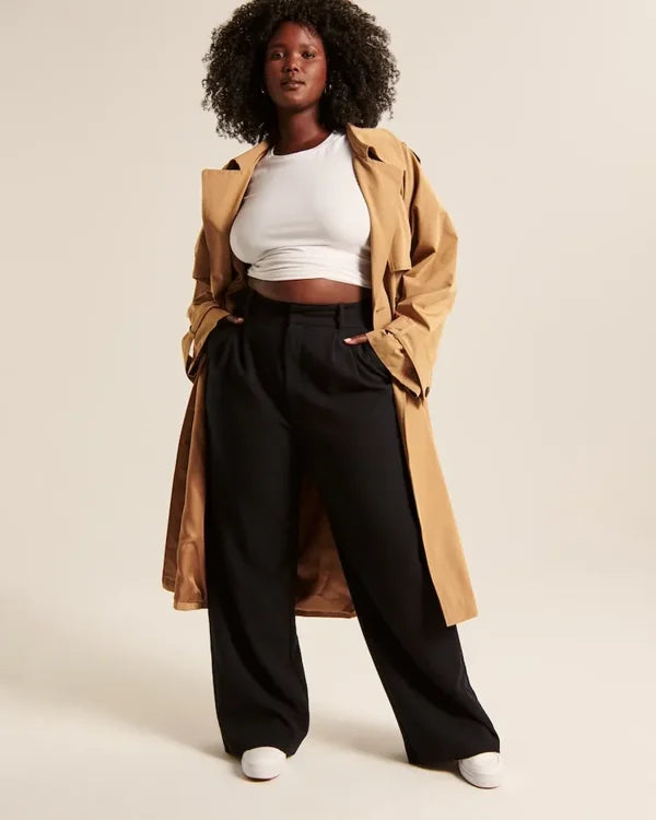 Pantalon élégant à pinces pour femmes | Travail