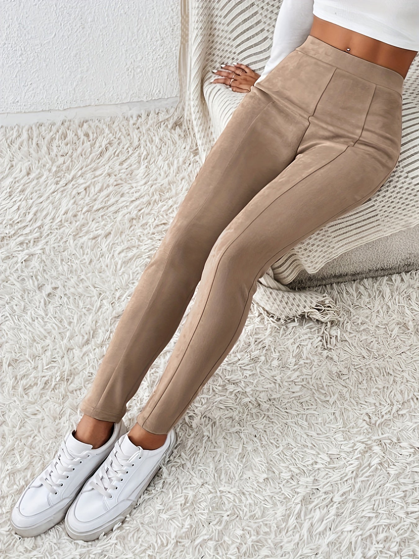 Alana - Legging en daim