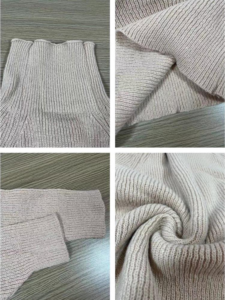 Robe élégante en tricot pour femmes | Chaud