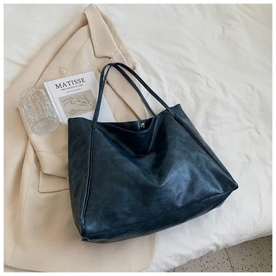 Sac à bandoulière en cuir pour femmes | grand