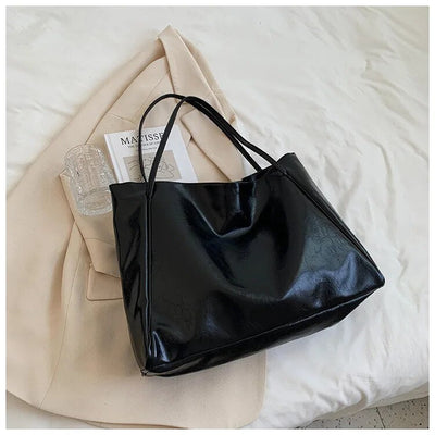 Sac à bandoulière en cuir pour femmes | grand