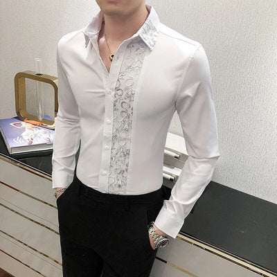 Chemise élégante pour hommes | Manches longues