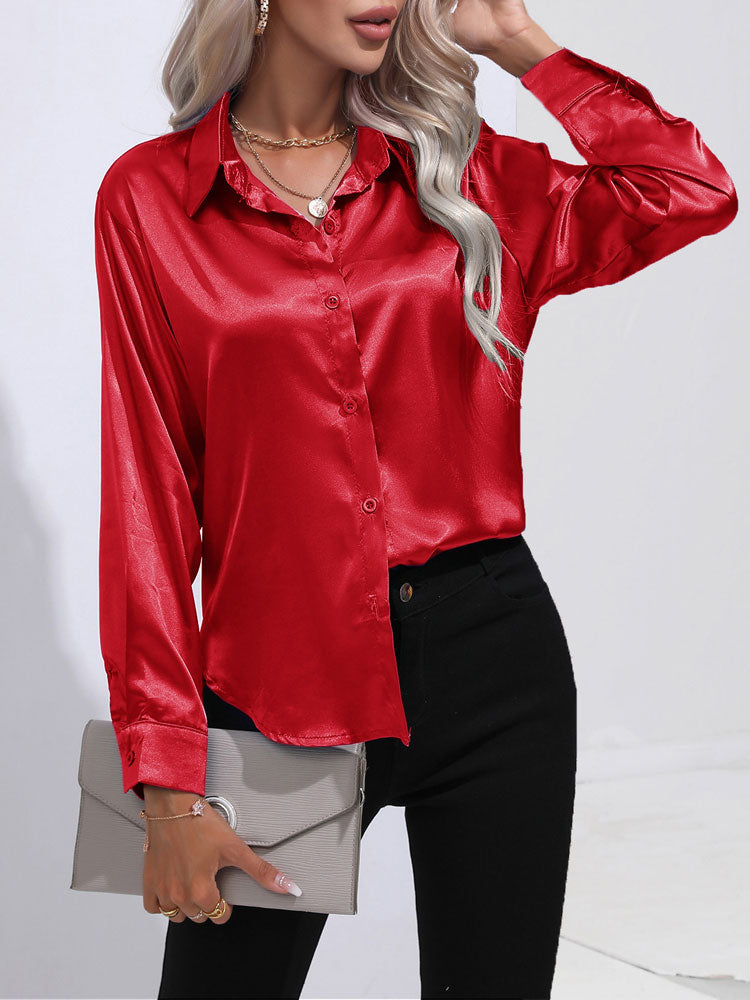 Chemisier brillant et confortable pour femmes | Chic