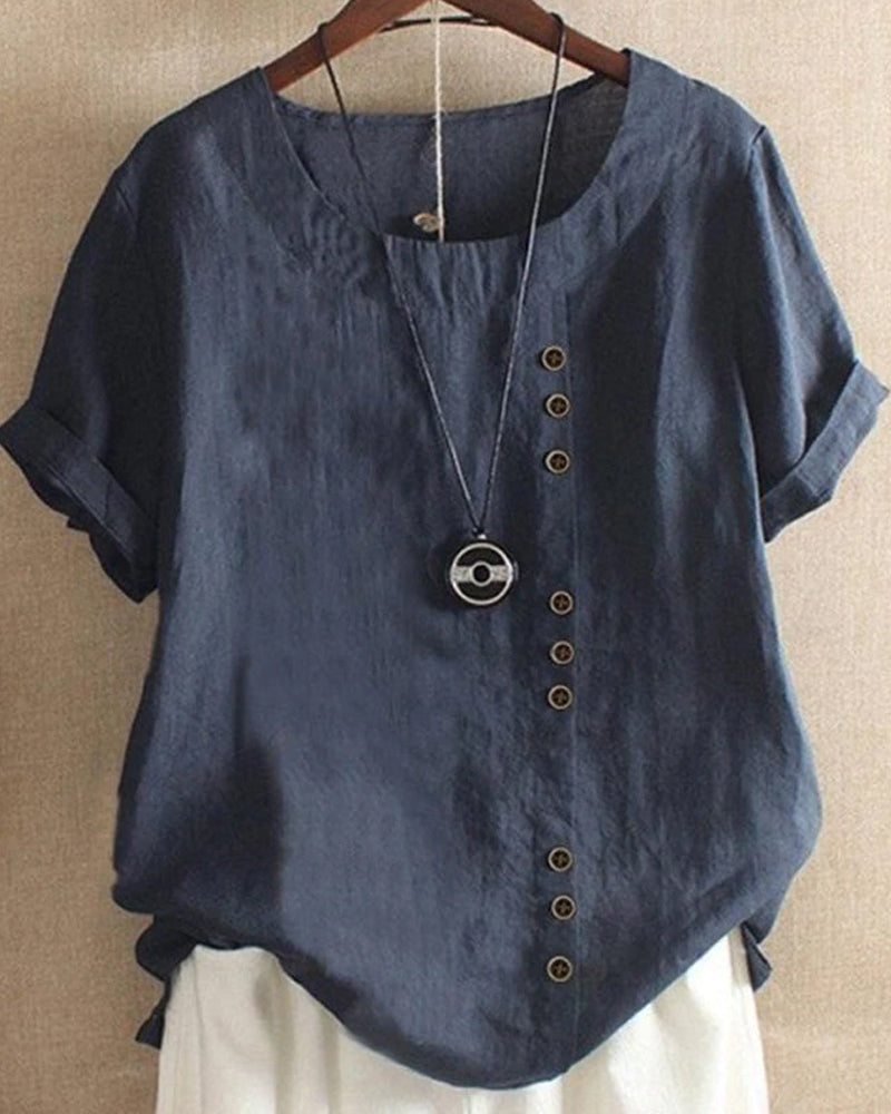 T-shirt décontracté pour femmes | Manches courtes