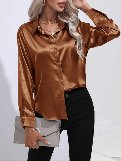 Chemisier brillant et confortable pour femmes | Chic
