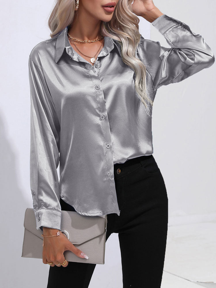 Chemisier brillant et confortable pour femmes | Chic