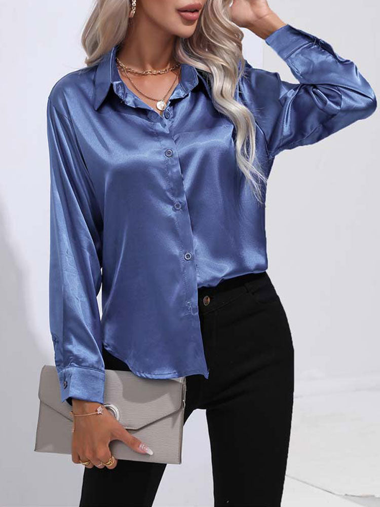 Chemisier brillant et confortable pour femmes | Chic