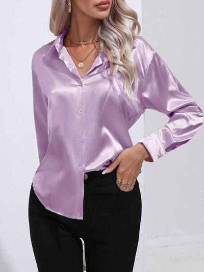 Chemisier brillant et confortable pour femmes | Chic