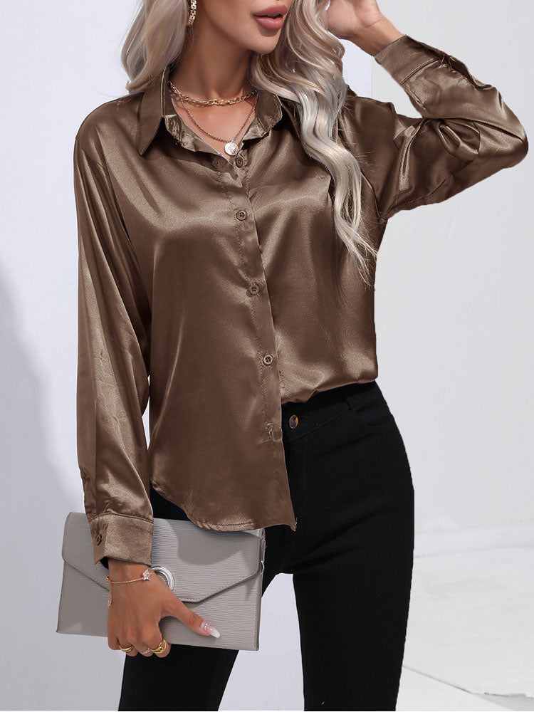 Chemisier brillant et confortable pour femmes | Chic
