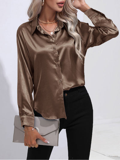 Chemisier brillant et confortable pour femmes | Chic