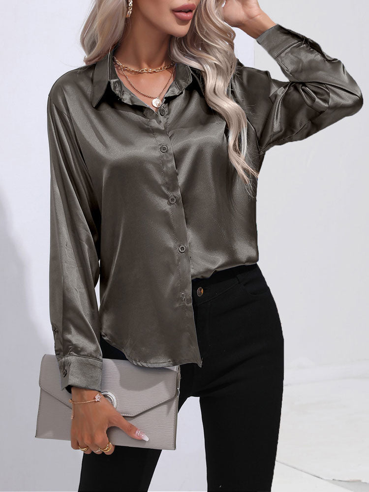 Chemisier brillant et confortable pour femmes | Chic