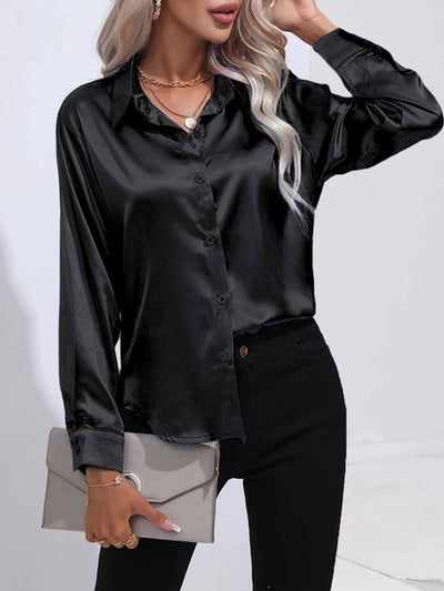 Chemisier brillant et confortable pour femmes | Chic