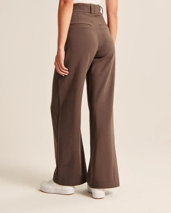 Pantalon élégant à pinces pour femmes | Travail
