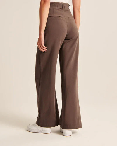 Pantalon élégant à pinces pour femmes | Travail