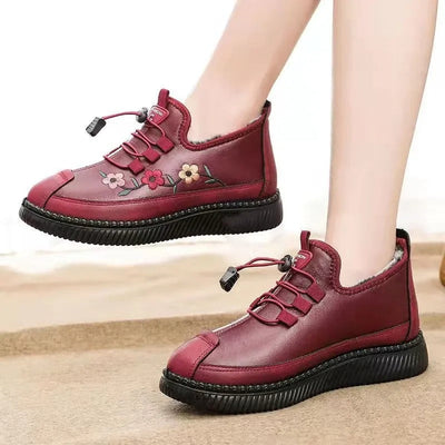 Chaussures pour femmes doublées de laine polaire | Confort