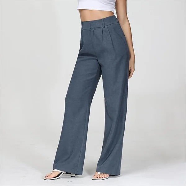 Pantalon élégant à pinces pour femmes | Travail