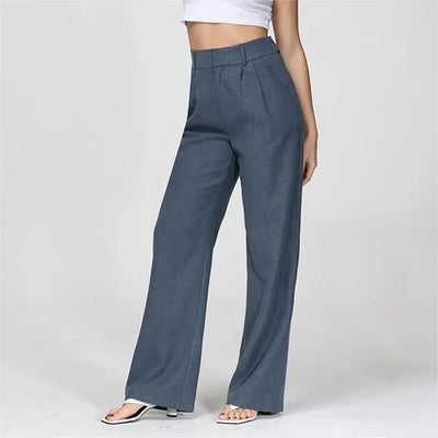 Pantalon élégant à pinces pour femmes | Travail