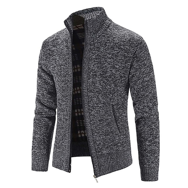 Chandail zippé pour hommes | Chaud
