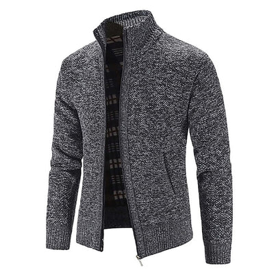 Chandail zippé pour hommes | Chaud