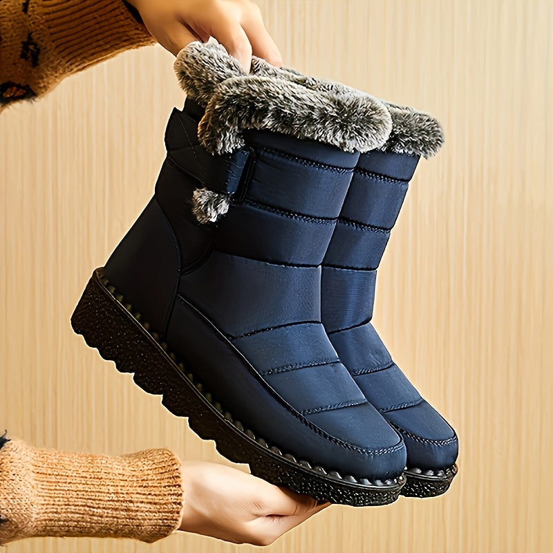 Bottes de neige chaudes et douillettes pour femmes | Imperméables