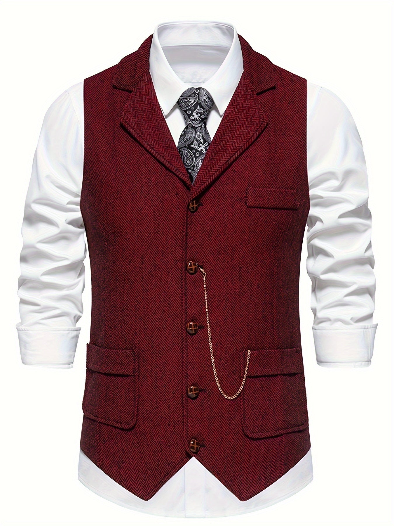 Gilet classique pour hommes | Sans manches