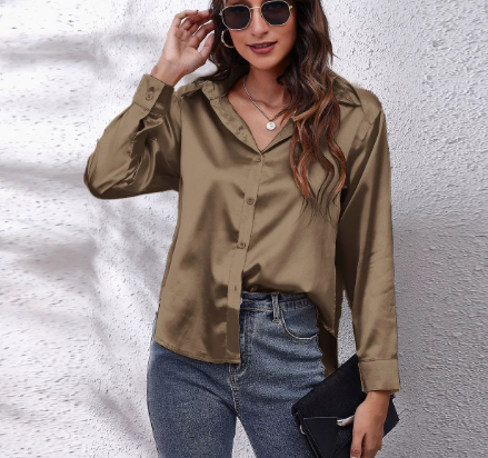 Chemise classique pour femmes | Manches Longues