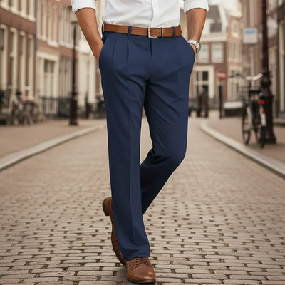 Pantalon slim décontracté pour homme | Business