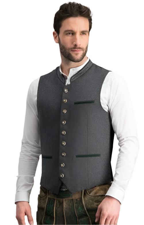 Gilet traditionnel pour hommes | Sans manches