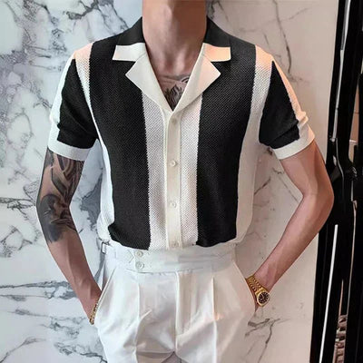 Chemise en tricot pour hommes | Manches courtes