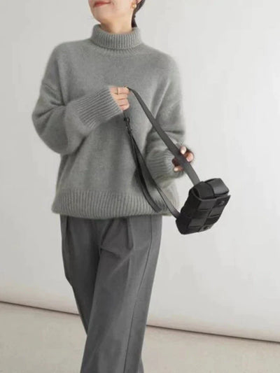 Pull à col roulé pour femmes | Chaud