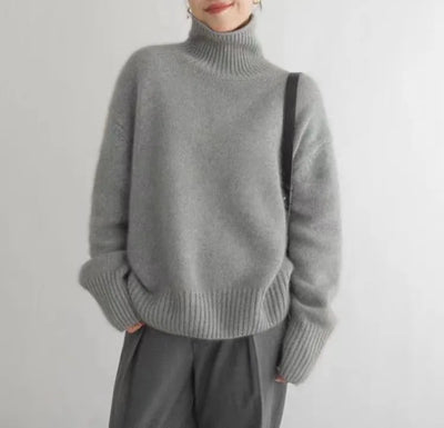 Pull à col roulé pour femmes | Chaud