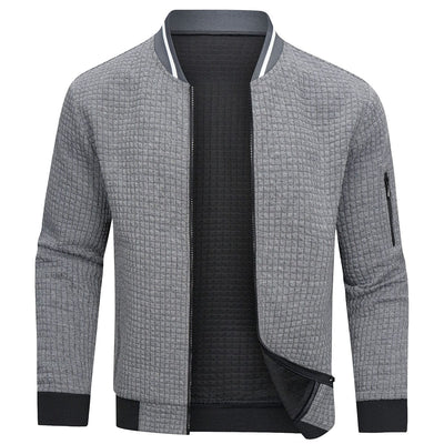 Chandail zippé confortable pour hommes | Chaud