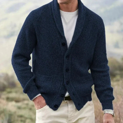 Jonas | Cardigan tricoté confortable pour hommes | Chaud