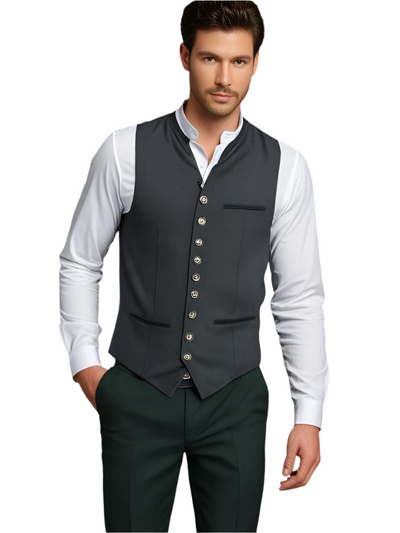 Gilet traditionnel pour hommes | Sans manches