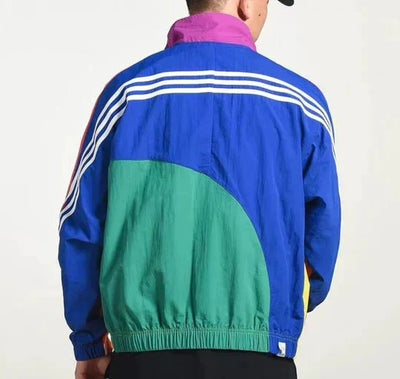 Veste coupe-vent d'inspiration rétro pour hommes | Chaud