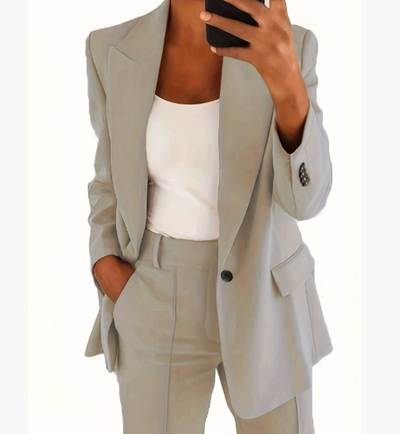 Ensemble de tailleur décontracté pour femmes