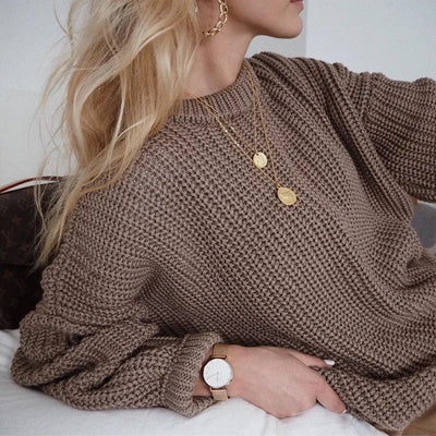 Pull en tricot pour femmes | Chaud