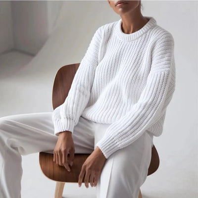 Pull en tricot pour femmes | Chaud