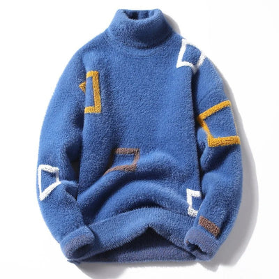 Chandail d'hiver texturé pour hommes | Chaud