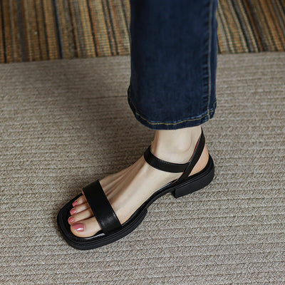 Sandales élégantes à talons subtils pour femmes | Chic