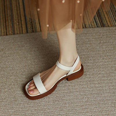 Sandales élégantes à talons subtils pour femmes | Chic