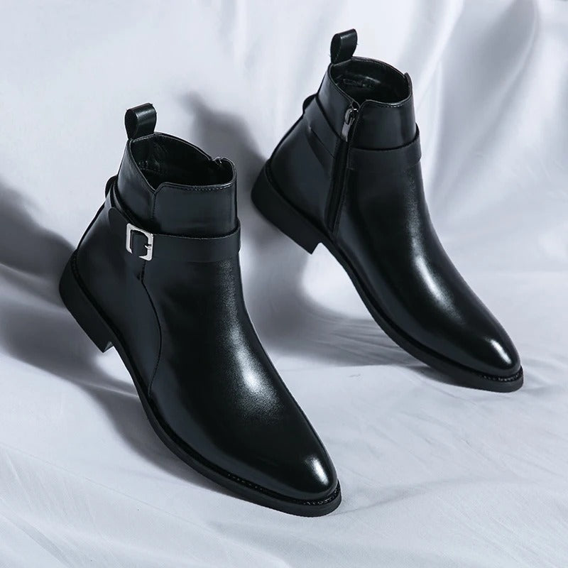 Bottes en cuir élégantes pour hommes | Confort