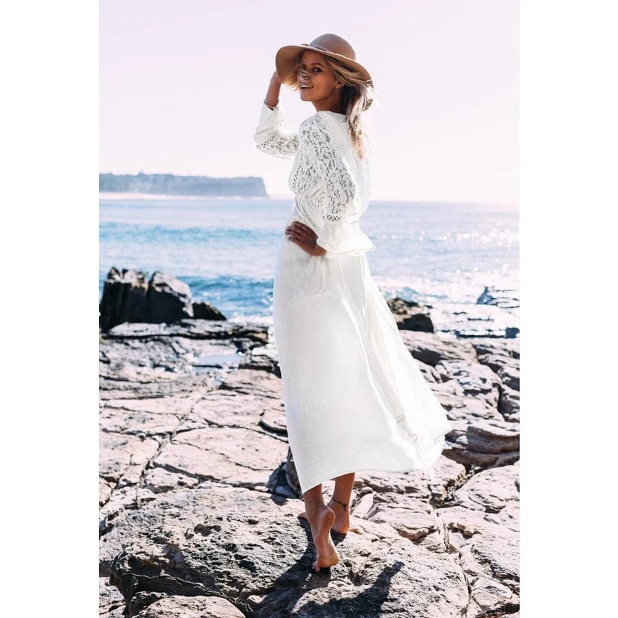 Robe fluide élégante pour femme | Maxi