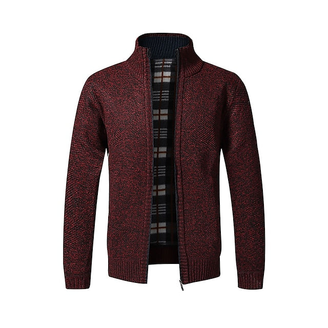 Chandail zippé pour hommes | Chaud