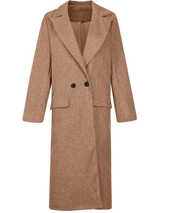 Marienne | Manteau de tweed pour femme | Longue